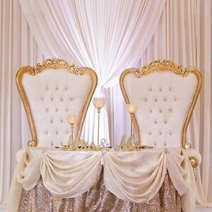 Large Gold Thrones