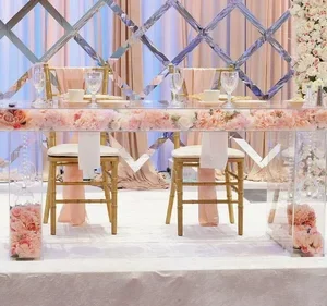 Clear Acrylic Table