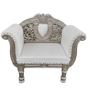 Silver Ovation Throne Chair
